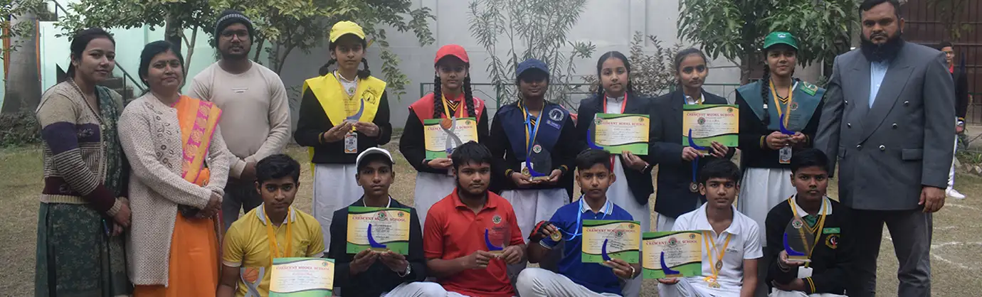 Crescent Model School Kunda Annual Sports Winners.